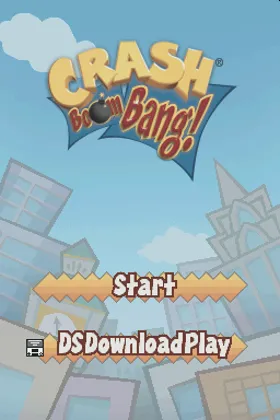 Crash Boom Bang! (USA) screen shot title